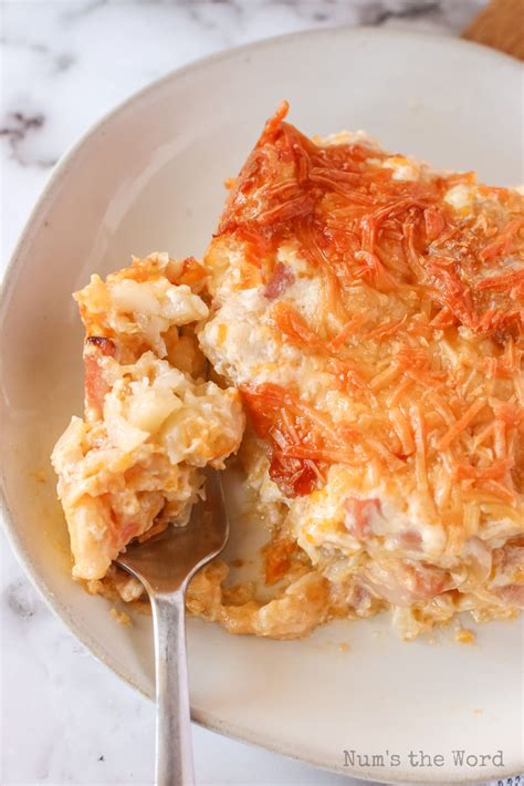 Ham And Hash Brown Breakfast Casserole In 2022 Breakfast Casserole