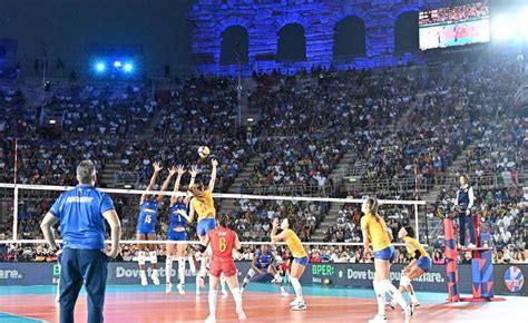 Il Gazzettino Volley Tutto Facile Per LItalia Femminile Nelle Prime