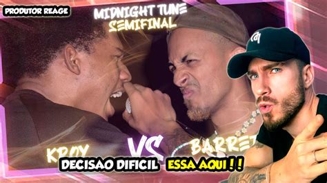 Produtor Reage KROY X BARRETO SEMI FINAL MIIDNIGHT TUNE 2 154