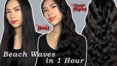 Heatless Beach Waves In 1 Hour No Heat No Overnight Easy 10min Hair