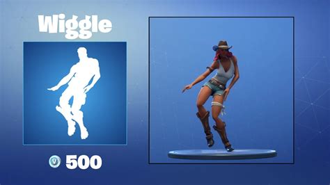 Wiggle Fortnite Emote YouTube