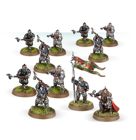 Iron Hills Warband With Mattocks Miniset Net Miniatures Collectors