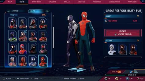 All Marvels Spider Man 2 Suits Styles And How To Get Them Dexerto