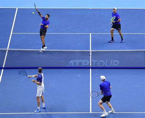 Tennis Atp Finals Vittoria Con Brivido Per Arevalo E Rojer Gloo