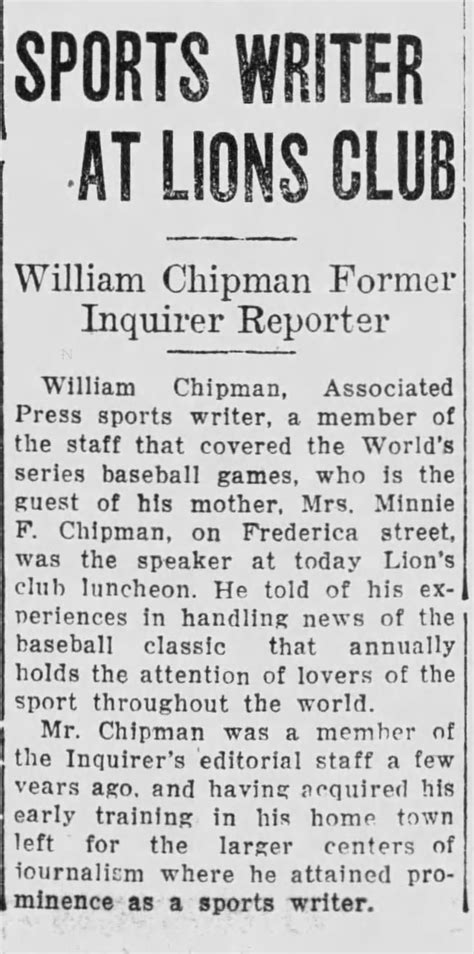 William Chipman 1928 ™