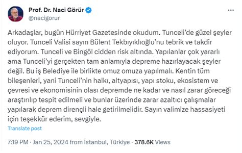 Naci Görür iki şehri uyardı 7 4 lük deprem üretecek fayı açıkladı