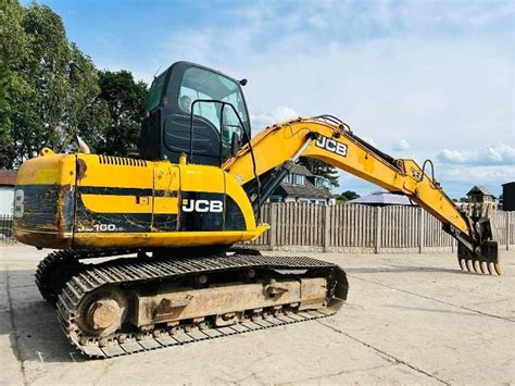 Vc00003 Jcb Js160 High Rised Cabin Tracked Excavator C W Grapple Grab 2 Speed Tracking Joy