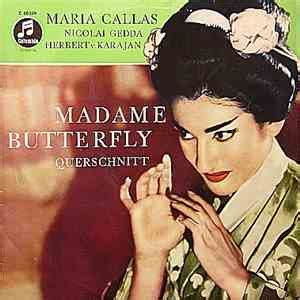 Giacomo Puccini Maria Callas Herbert Von Karajan Madame Butterfly