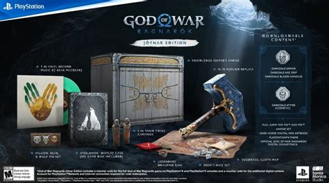 God Of War Jotnar Edition All In Game And Physical Items Revealed