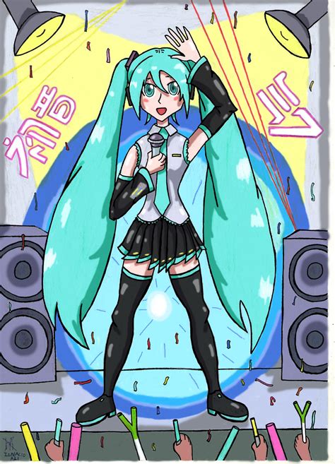 Hatsune Miku Live by nachosonic on DeviantArt