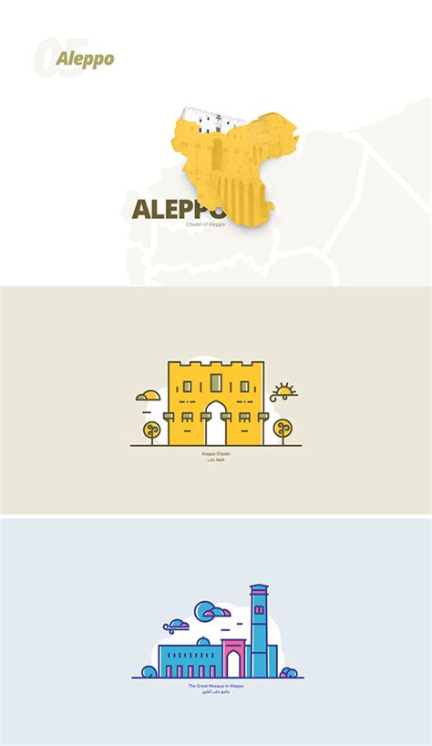 The other side of Syria | 20 Landmarks on Behance