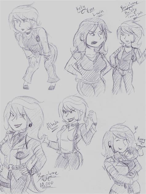 Ben 10 Genderbender Doodles By Dreamer45 On Deviantart