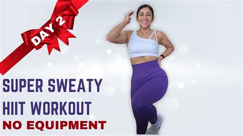 Min Super Sweaty Hiit Workout Full Body No Equipment Express