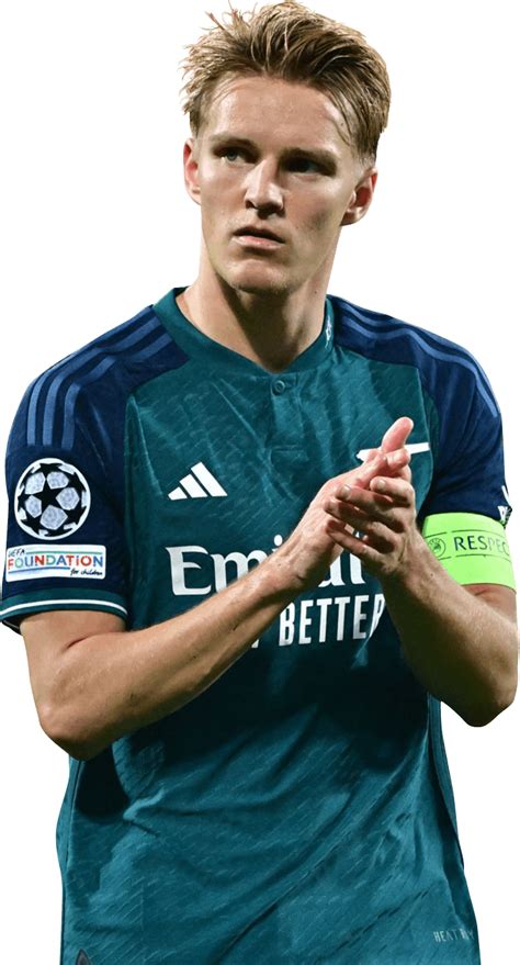 Martin Ødegaard Arsenal football render - FootyRenders