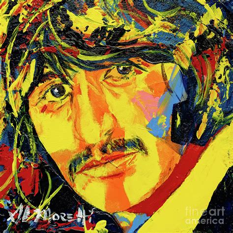 Ringo Starr Painting By Al Moretti Pixels