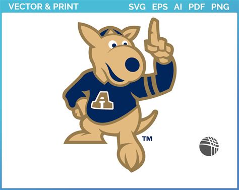 Akron Zips Mascot Logo 2002 College Sports Vector SVG Logo In 5