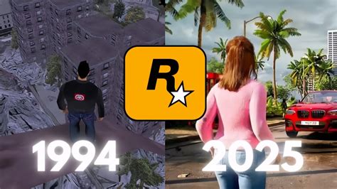 Evolution Of Rockstar Games Youtube