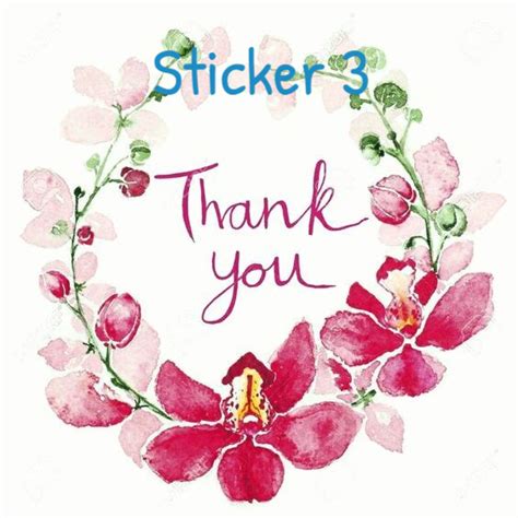 Stickervel A Thank You Letterleute