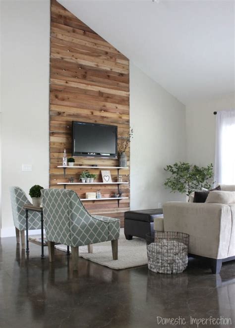 Eric and Kelsey’s Budget Living Room Makeover - Wildfire Interiors | Accent walls in living room ...