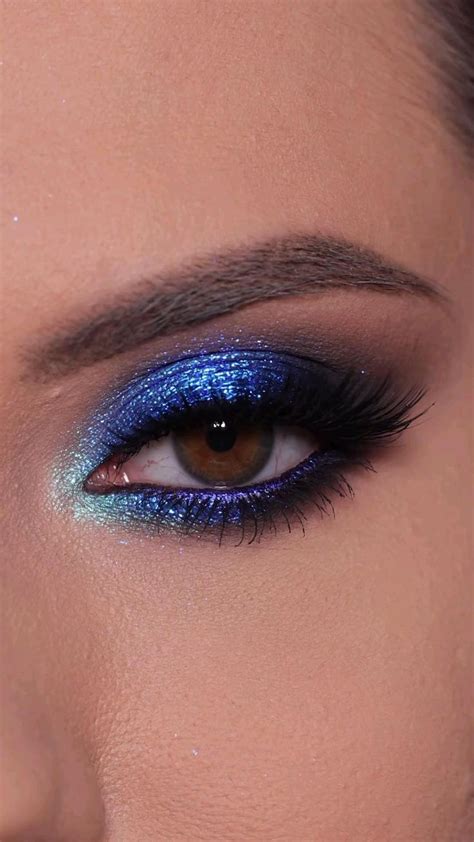 Ksenia Sevrikeeva On Instagram Royal Blue Smokey Eye Makeup Tutorial