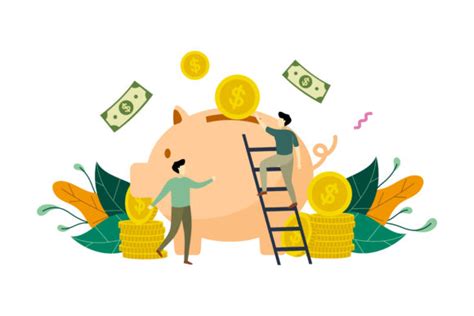 Saving Money Flat Design Illustration Graphic By Lartestudio · Creative