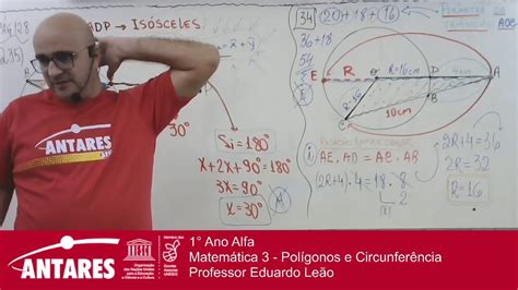 Ano Alfa Matem Tica Pol Gonos E Circunfer Ncia Professor Eduardo