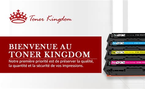 Toner Kingdom 216A Sans Puce Remplacement Des Cartouches De Toner