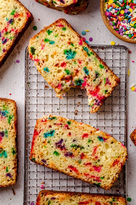 Funfetti Quick Bread Recipe Fresh April Flours