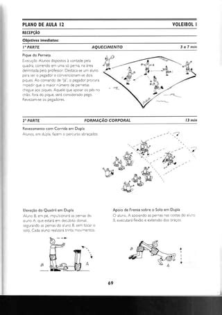 1 Plano de aula 5ª e 6ª séries 6º e 7º anos atuais voleibol PDF