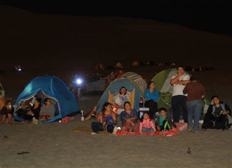 Cientos De Familias Se Trasladaron Hasta El Cerro Para Resguardarse De