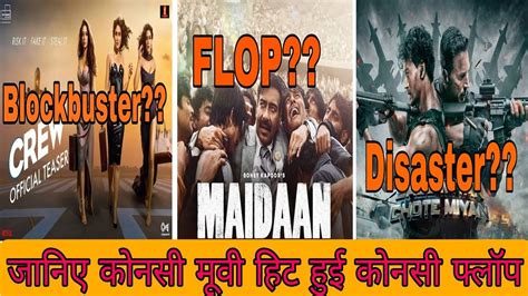 Maidaan Vs Bade Miyan Chote Miyan Th Day Box Collection Crew Movie