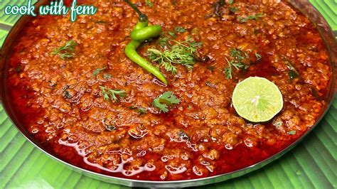 My Husband’s Favourite Sehri Special Kadai Keema Masala Recipe Ramzan Special Easy Kheema