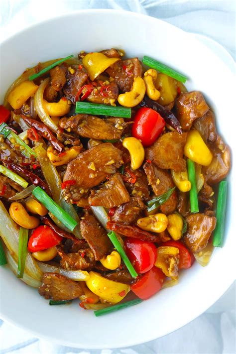 Thai Cashew Chicken Stir Fry Minute Recipe That Spicy Chick Sexiz Pix