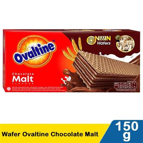 Nissin Wafer Ovaltine Chocolate Malt G Lazada Indonesia