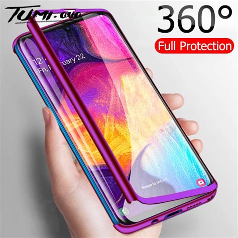 360 Case Completo Phone Case Para Samsung Galaxy A10 A20 A20e A30 A40