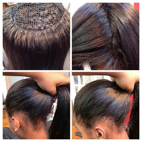 Sew In Ponytail Sew In Ponytail Weave Hairstyles Weave Ponytail