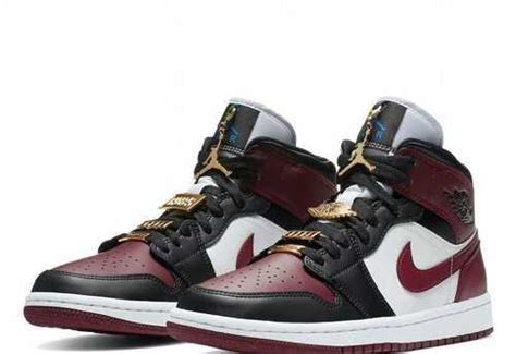 Air Jordan Mid Se Black Dark Beetroot Festima