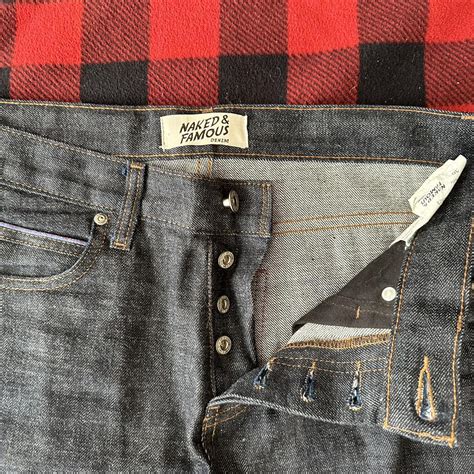 Naked And Famous Brand Selvedge Denim Jeans These Depop