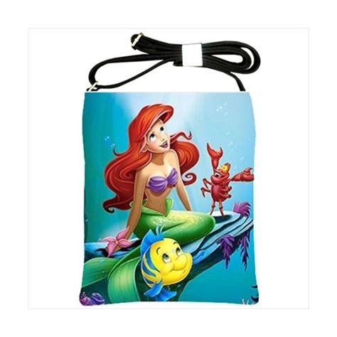 Disney Ariel The Little Mermaid Shoulder Sling Bag Stars On Stuff