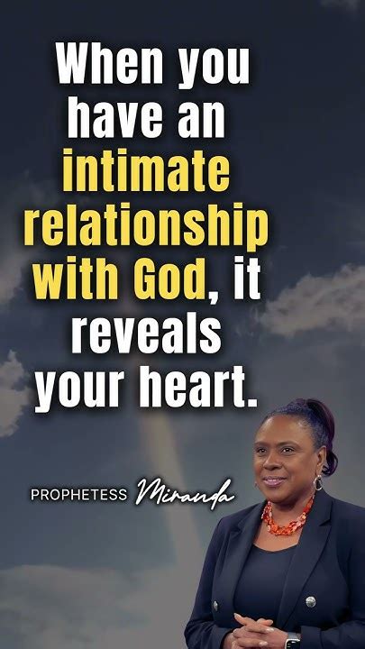 You Need Intimacy With God Prophetess Miranda Nabi Healing Center