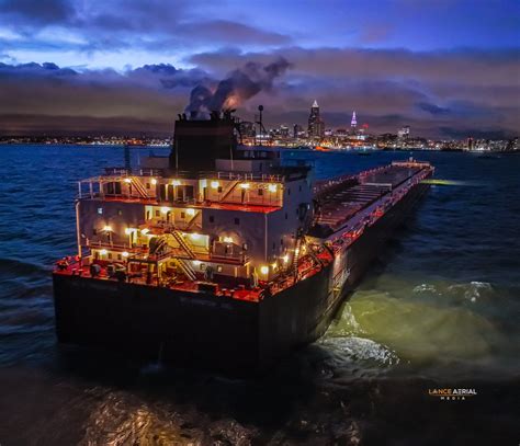 Matt Lance On Twitter Headed Into The Port Of Cleveland This Morning