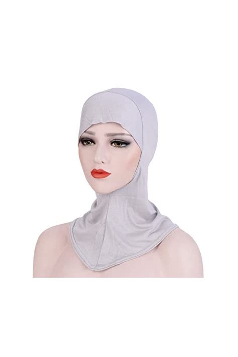 Surakey Hijab à Enfiler Avec Bonnet à Nouer Pour Femme Musulmane Vo