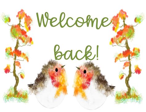 Free Printable Welcome Back Sign Templates [PDF, Word]