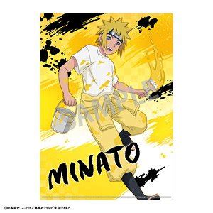 Naruto A Single Clear File Minato Namikaze Paint Hobbysearch Anime