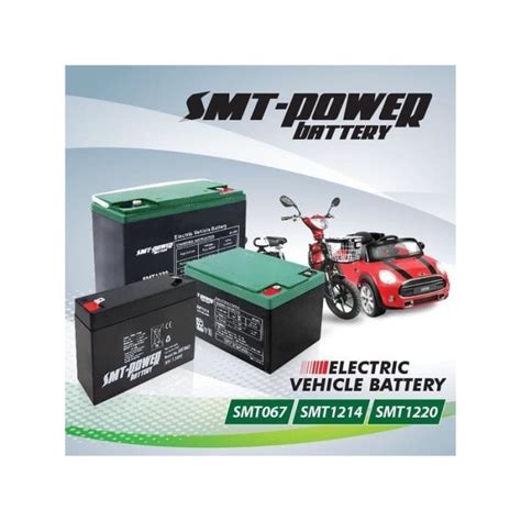 Jual Battery Smt Power Smt V Ah Hr Accu Aki Baterai Kering