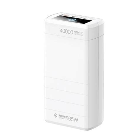 Внешний аккумулятор Remax Dinba 40000mAh QC 65W Белый (RPP-310) – фото ...