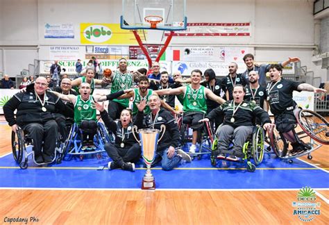 Basket In Carrozzina La SuperCoppa Va Al Santo Stefano Il Mascalzone