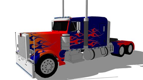 Optimus Prime Truck 3d Warehouse