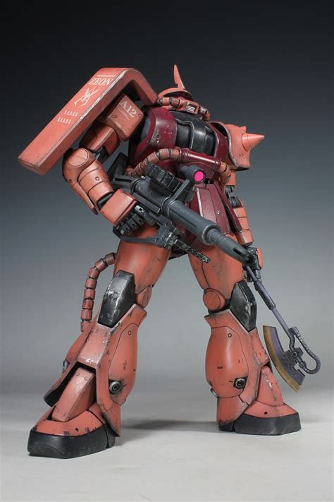 Gundam Guy Mg Ms S Char S Zaku Ii Painted Build