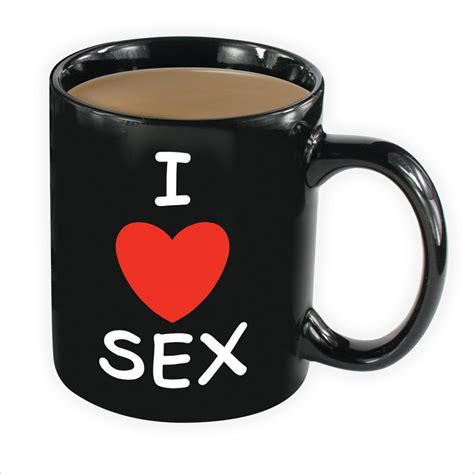 Tasse Thermique I Love Sex Qui Réagit à La Chaleur Sur Rapid Cadeau